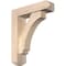 Ekena Millwork Imperial Craftsman Smooth Bracket w/ Offset Brace, Douglas Fir, 5 1/2"W x 20"D x 24"H BKT0604X20X24IMP04SDF - alternate 1